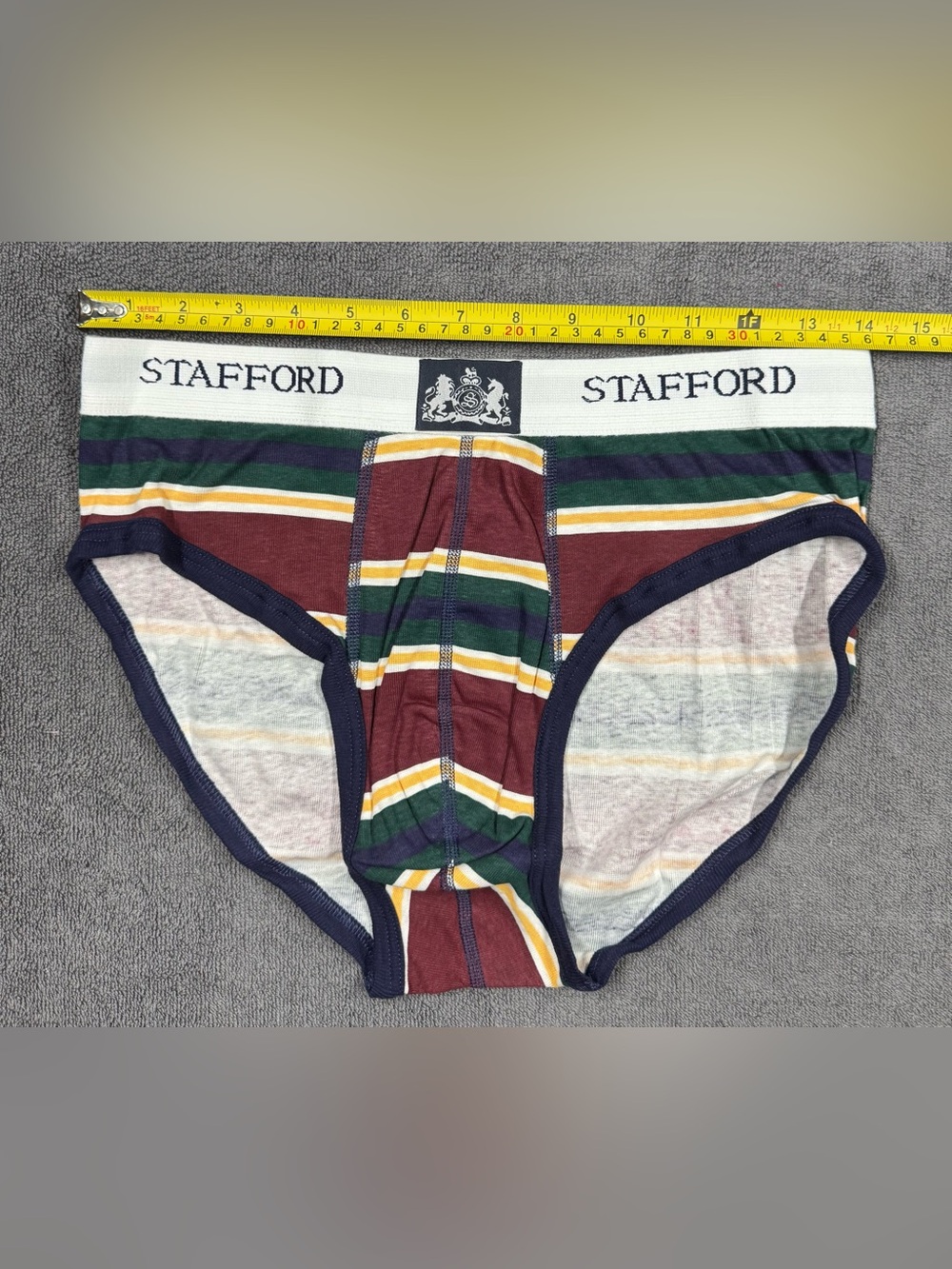 Rare vintage men's Stafford low rise pouch brief - Picture 5 of 8